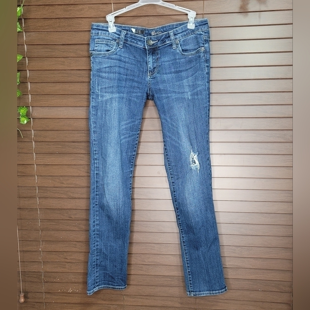 Kut From The Kloth Boyfriend Distressed Mid-rise Women's Jeans Size 4